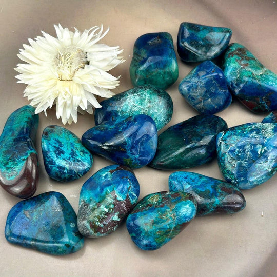 Shattuckite Tumbled Stones