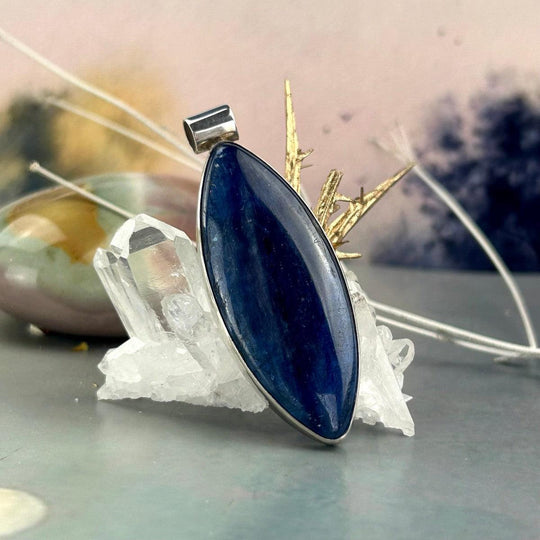 Kyanite Marquise Pendant