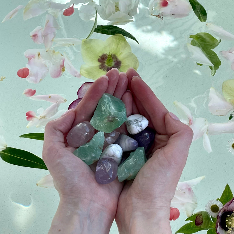 How To Take  Crystal Bath