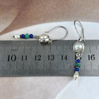 Multi Colour Crystal Drop Earrings