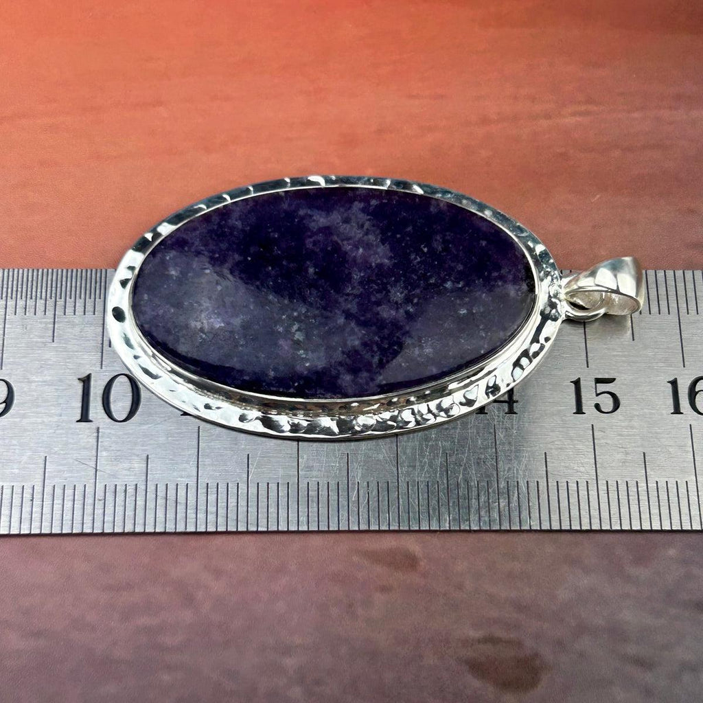 Battered Silver Crystal Jewellery