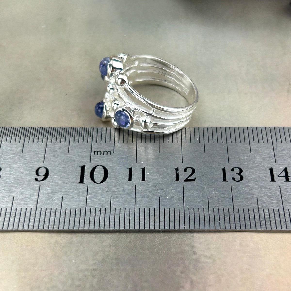 Tanzanite Multi Stone Ring