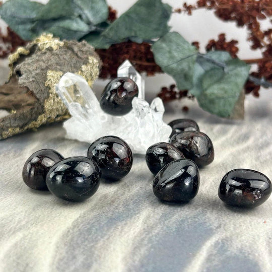 Garnet Polished & Raw Tumbled Stones