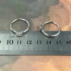 Rainbow Moonstone Crescent Ring
