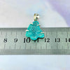 Turquoise Freeform Semi-Polished Pendant