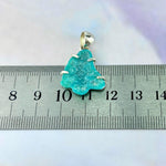 Turquoise Freeform Semi-Polished Pendant