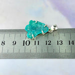 Turquoise Freeform Semi-Polished Pendant