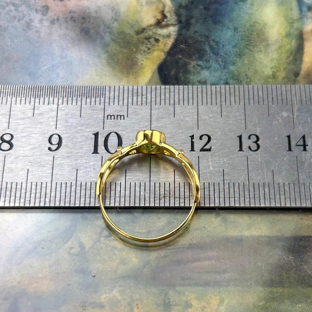 Peridot Gemstone Ring