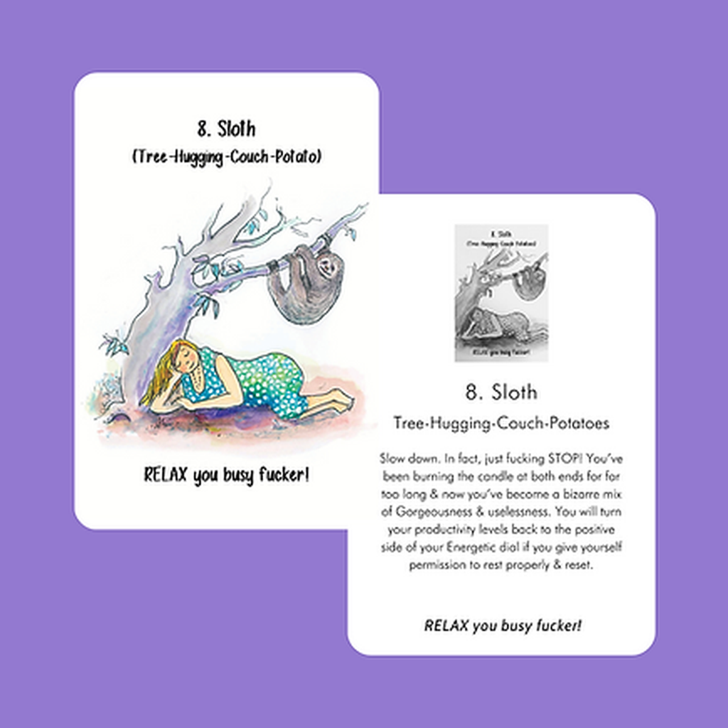 Crude Creatures Oracle Cards