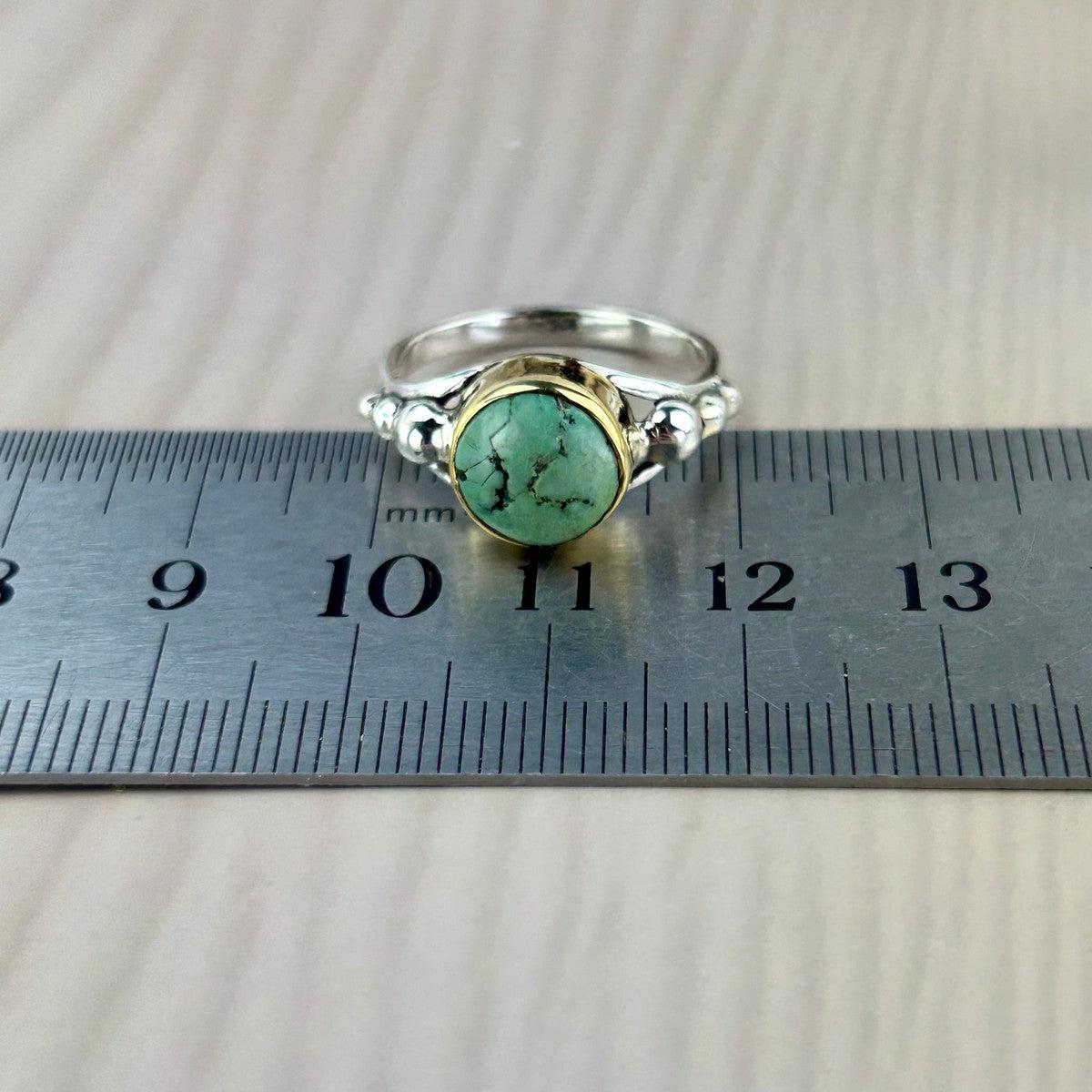 Turquoise Bohemian Design Ring