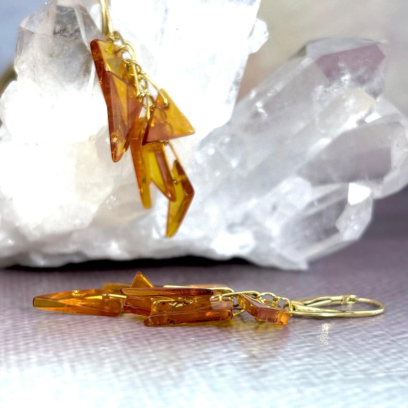 Amber Gold Jewellery