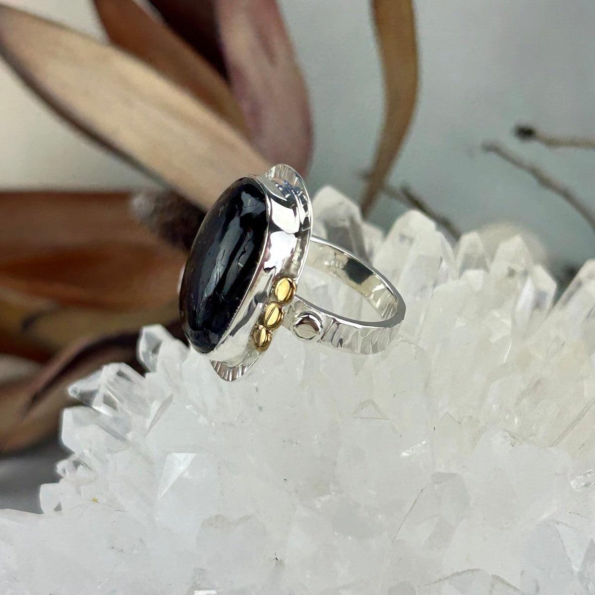 Crystal Ring To Help You Ground