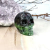 Ruby Zoisite Crystal Skull