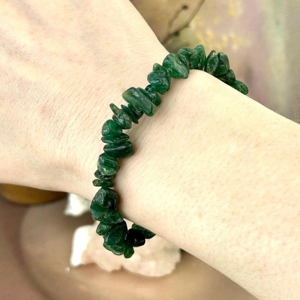 Elastic Crystal Chip Bracelet