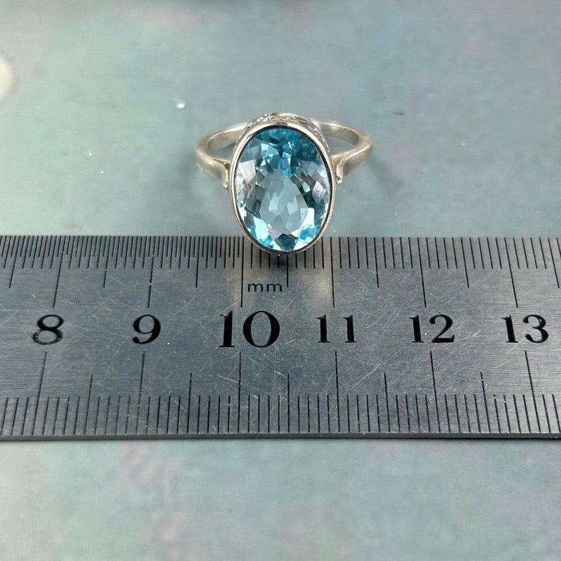 Ornate Gallery Gemstone Ring