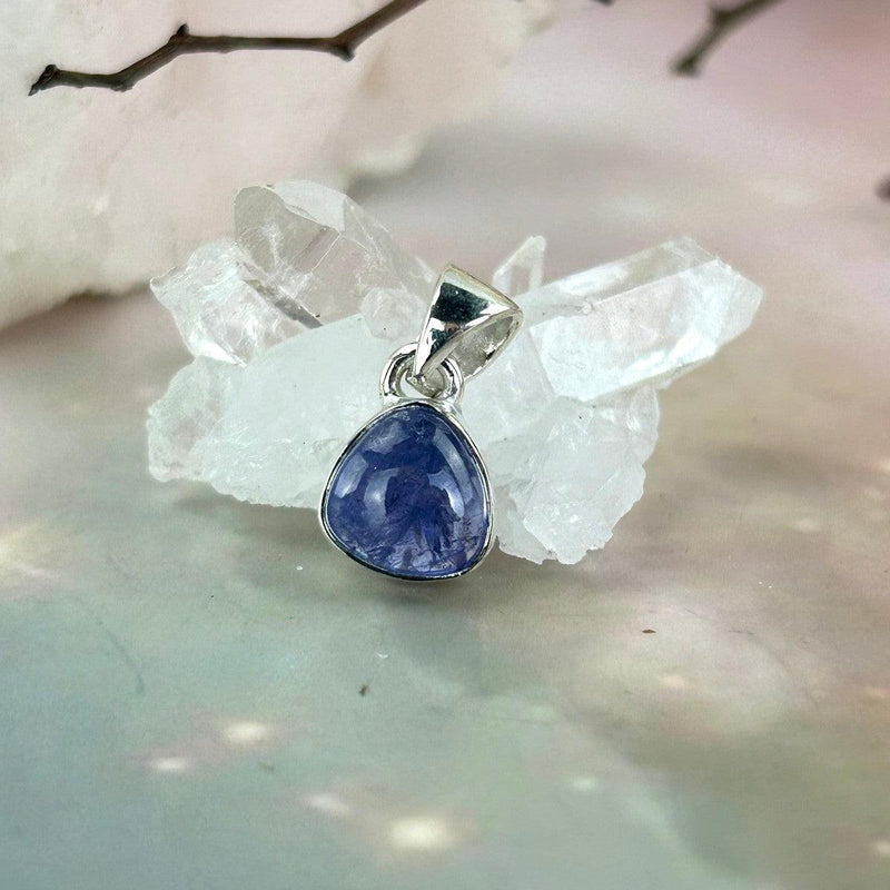 Triangle Tanzanite Pendant