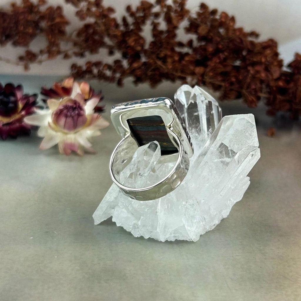 Crystal Ring To Help You Ground