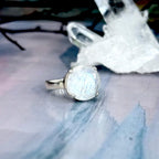 Rainbow Moonstone Silver Ring