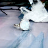 Rainbow Moonstone Silver Ring