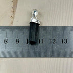 Black Tourmaline Crystal Charm