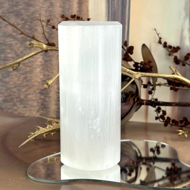 Selenite Crystal Cylinders