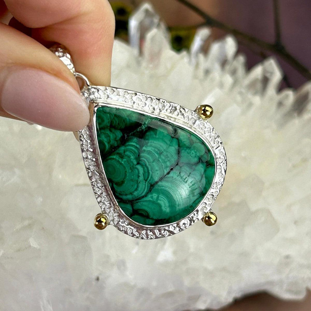 Fancy Setting Gemstone Pendant