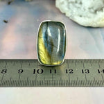 Labradorite Rectangle Ring