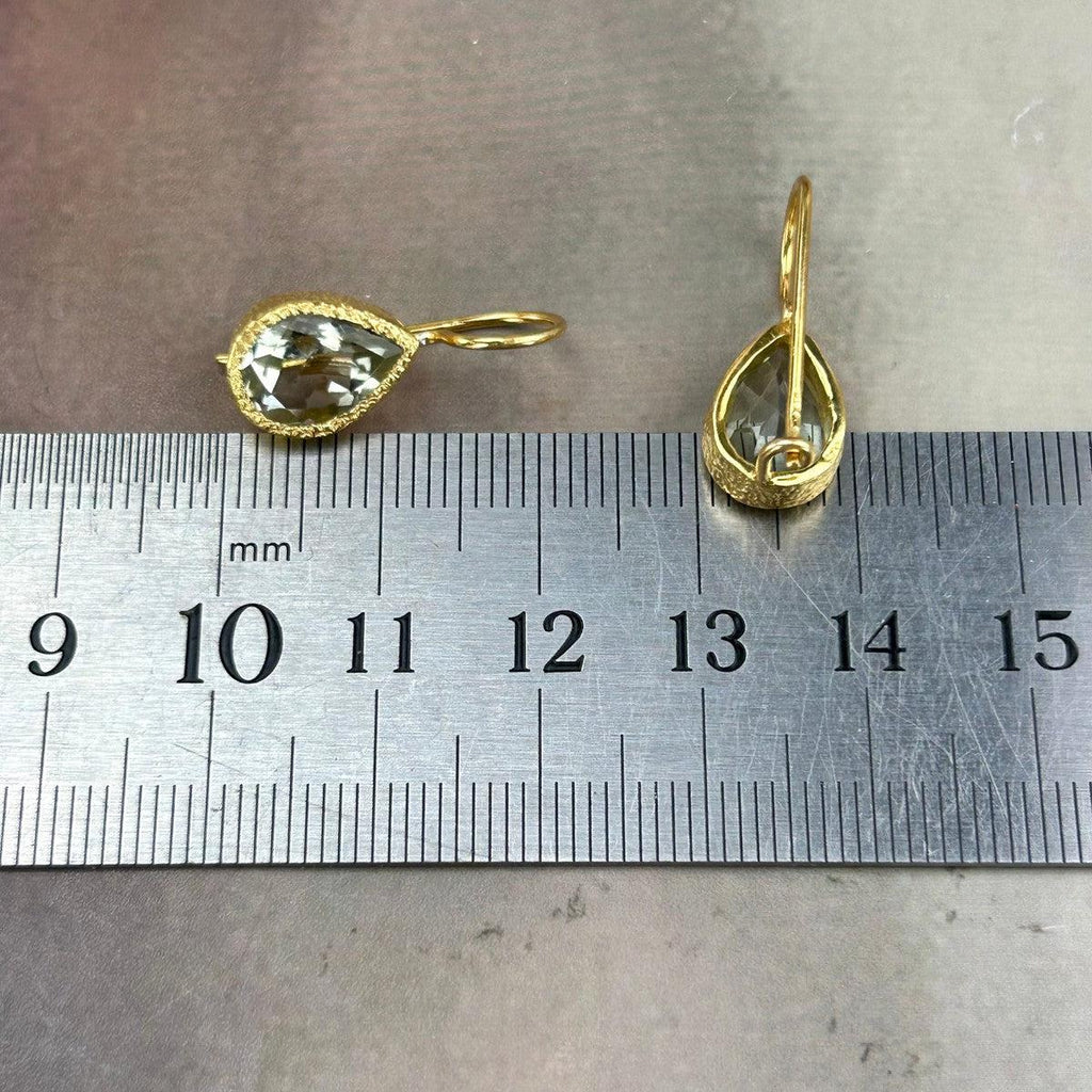 Green Amethyst In Gold