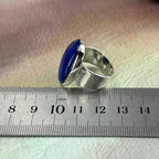 Vibrant Blue Stone Ring