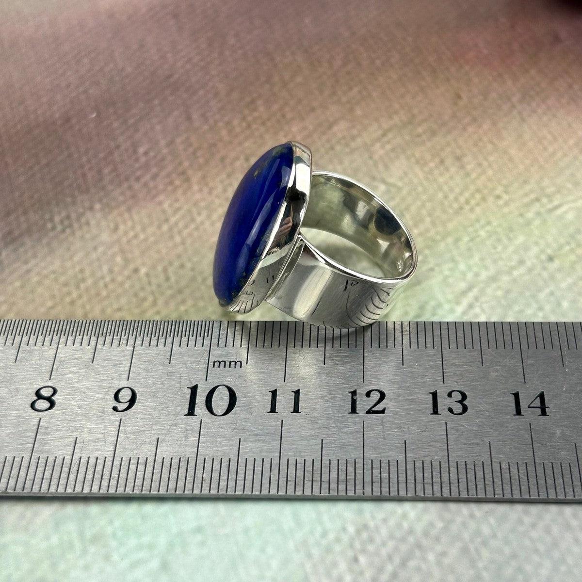 Vibrant Blue Stone Ring