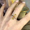 Citrine Contemporary Ring