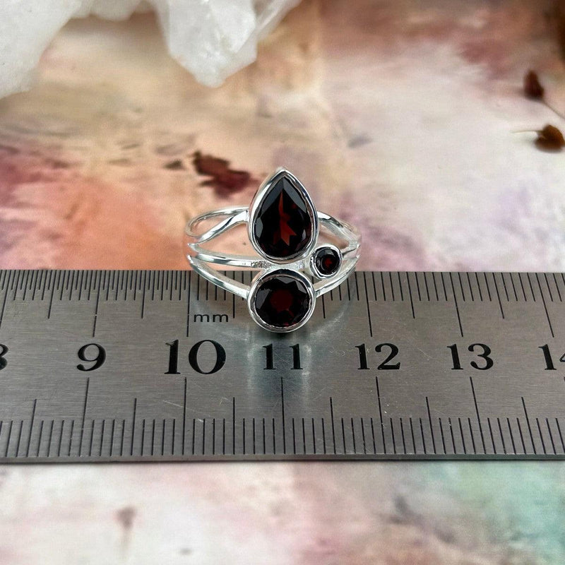 Women's Gemstone Silver Ring