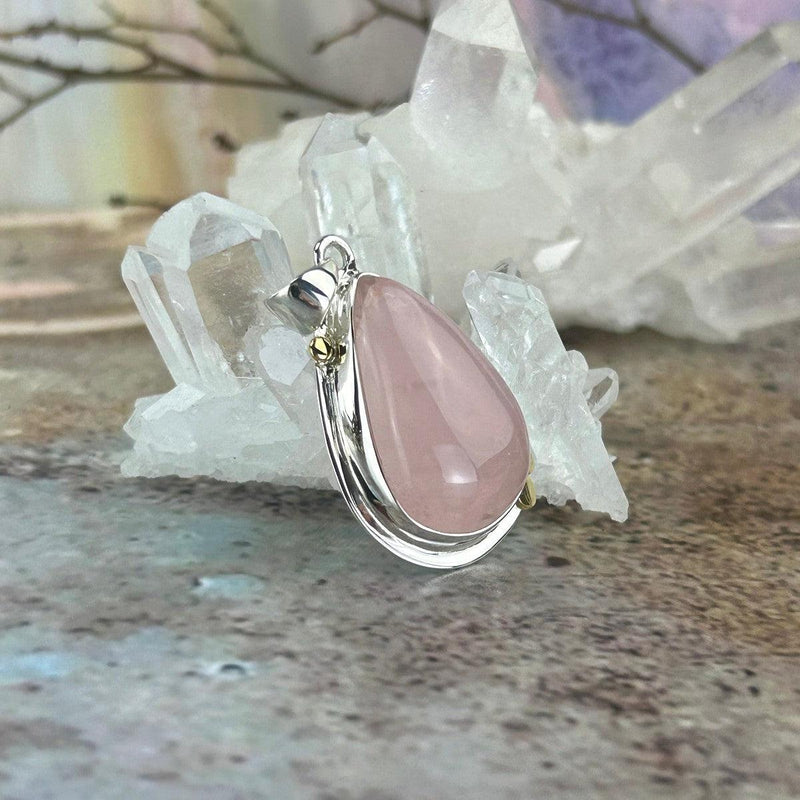 Pink Crystal Sterling Silver Jewellery