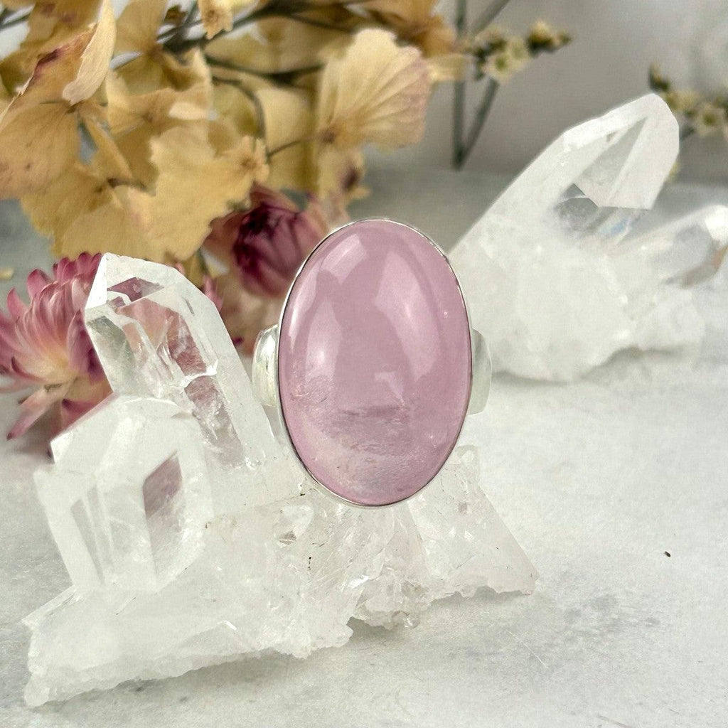 Oval Morganite Large Women's Ring