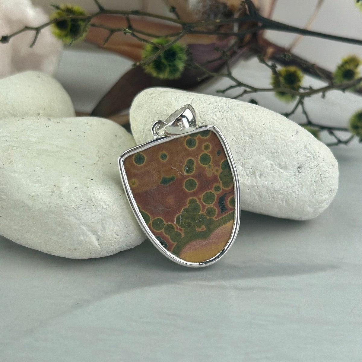 Spotted Jasper Silver Jewellery
