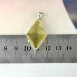 Yellow Crystal Pendant