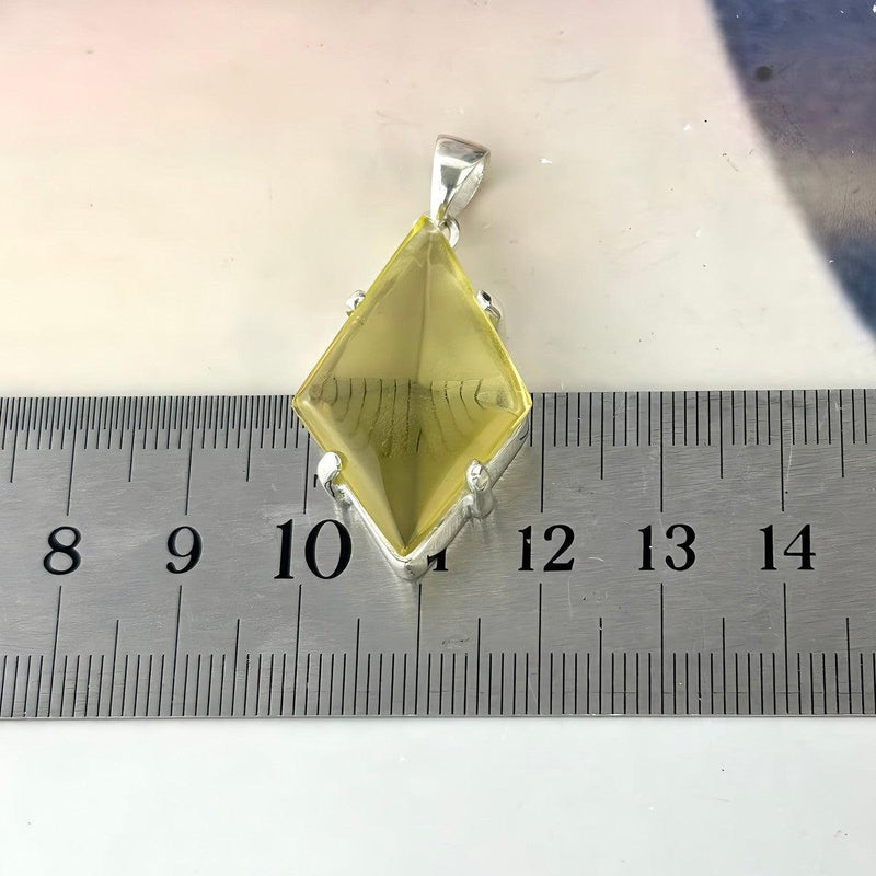 Yellow Crystal Pendant