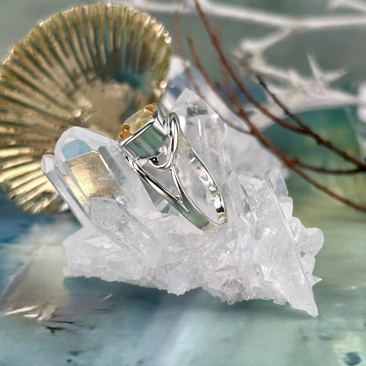 Ornate Citrine Ring
