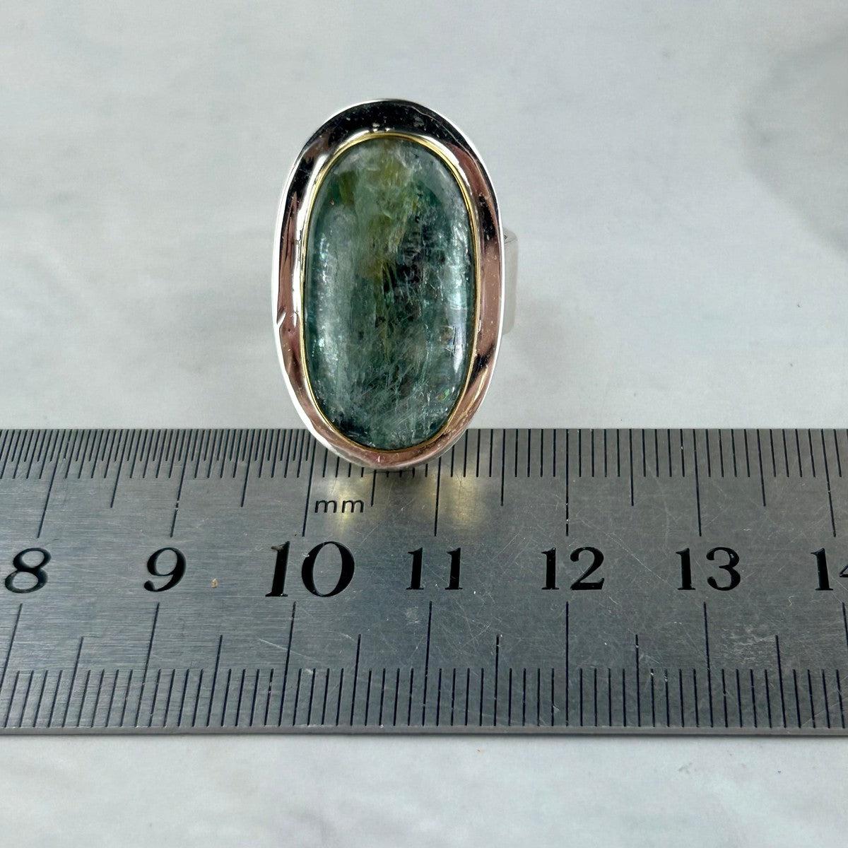 Kyanite Crystal Ring