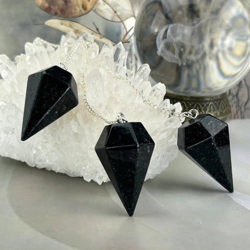 Black Crystal Pendulum