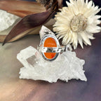 Oval Carnelian Cabochon Ring