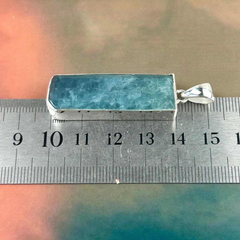 Aquamarine Drop Pendant