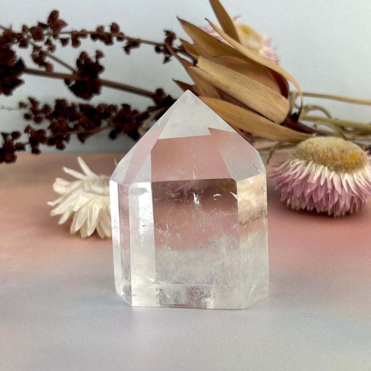 Clear Quartz Crystal Point
