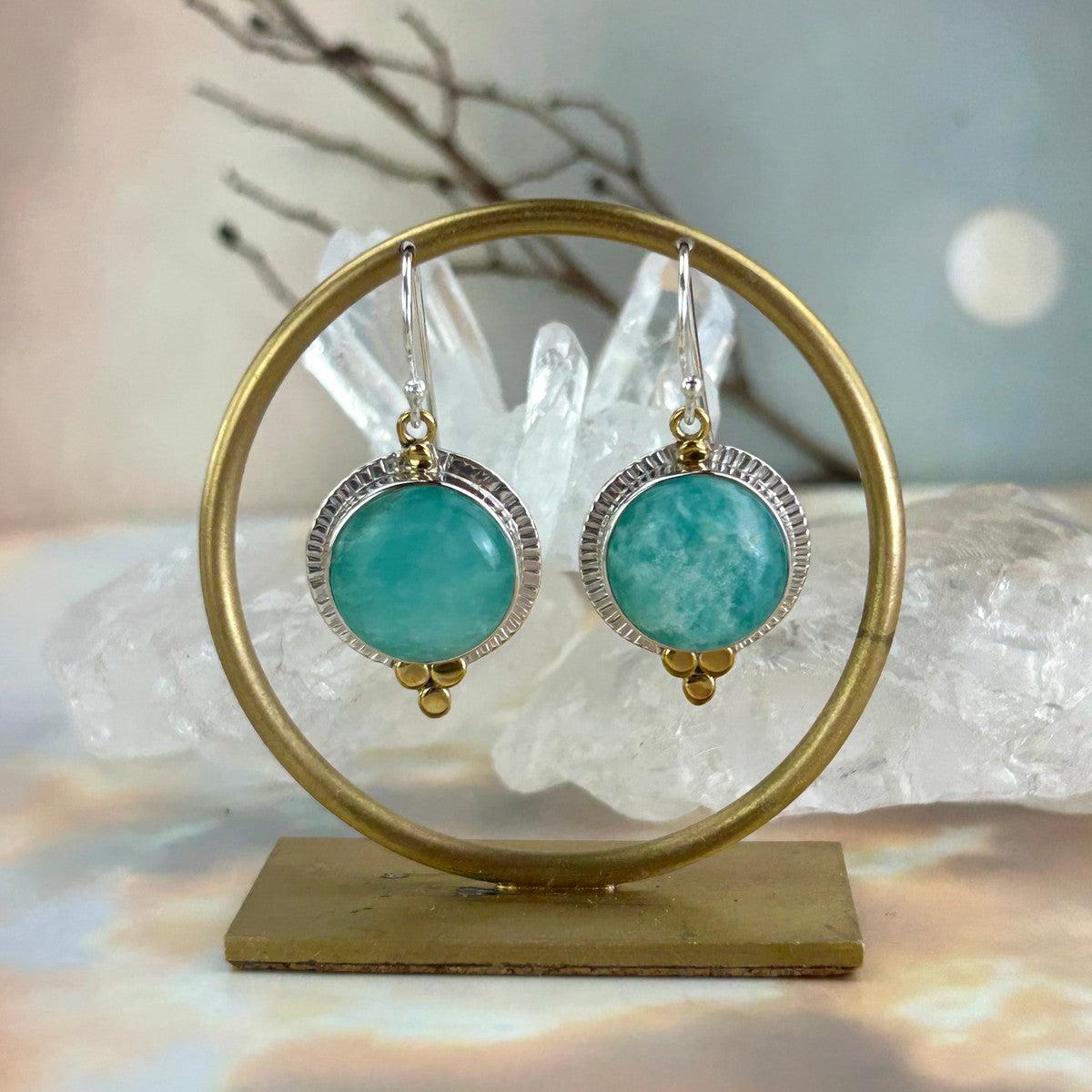 Crystal Earrings For Poker Good Luck