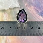 Detailed Gallery Amethyst Ring