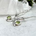 Peridot Crystal Earrings