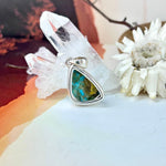 Genuine Turquoise Crystal Pendant