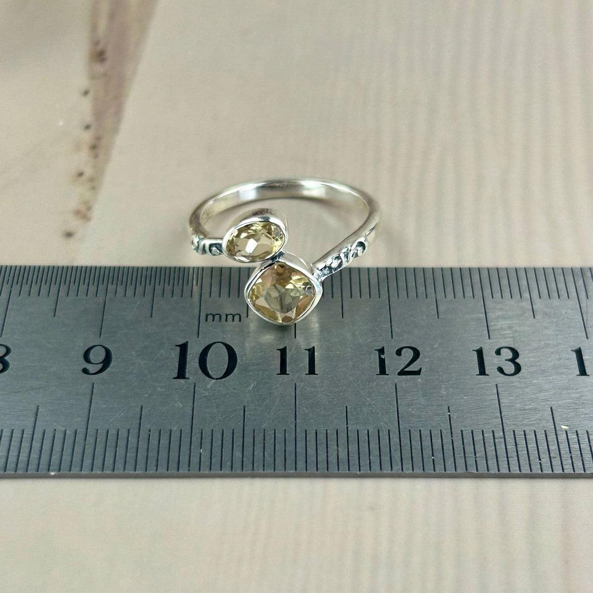 Citrine One Of A Kind Ring
