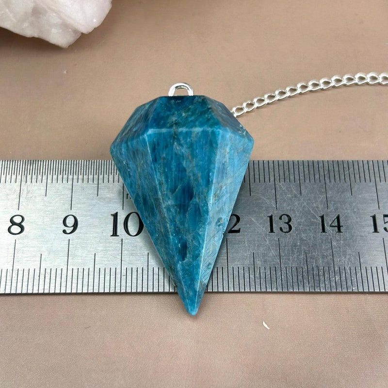 Apatite Diamond Shape Pendulum