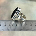 Silver Flash Crystal Ring